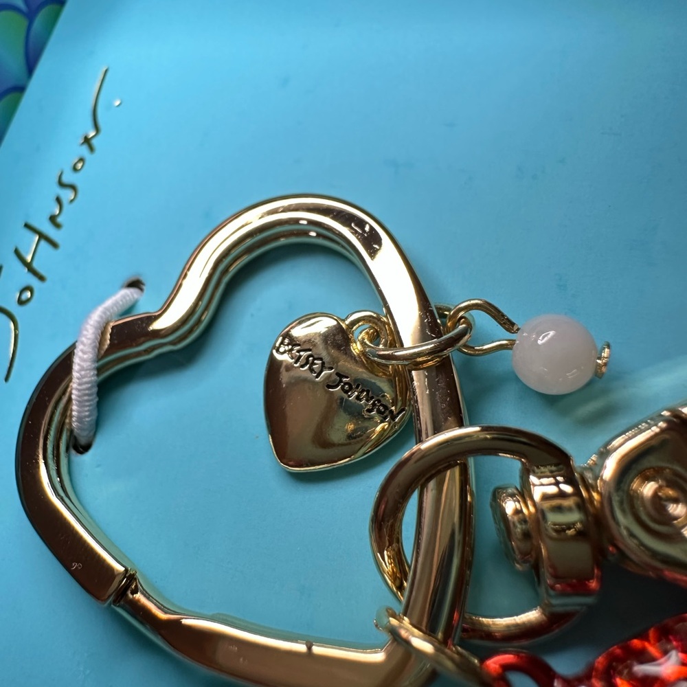Betsey Johnson Red Lobster Bag Charm/Key Chain 🦞 - Picture 7 of 12